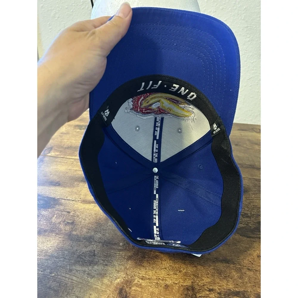 New University Of Kansas Jayhawks Top of the World Snapback Hat Cap Embroidered